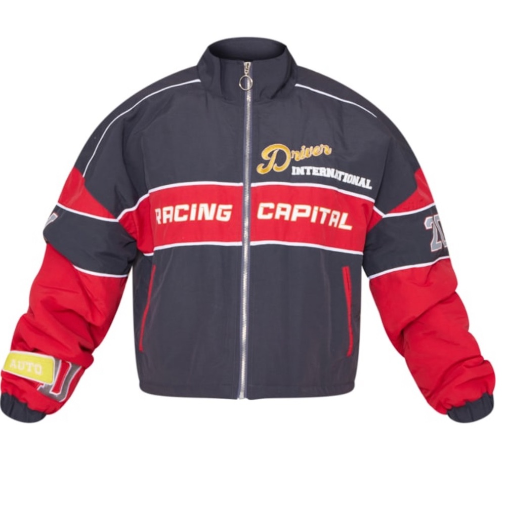 Racer graphic bomber